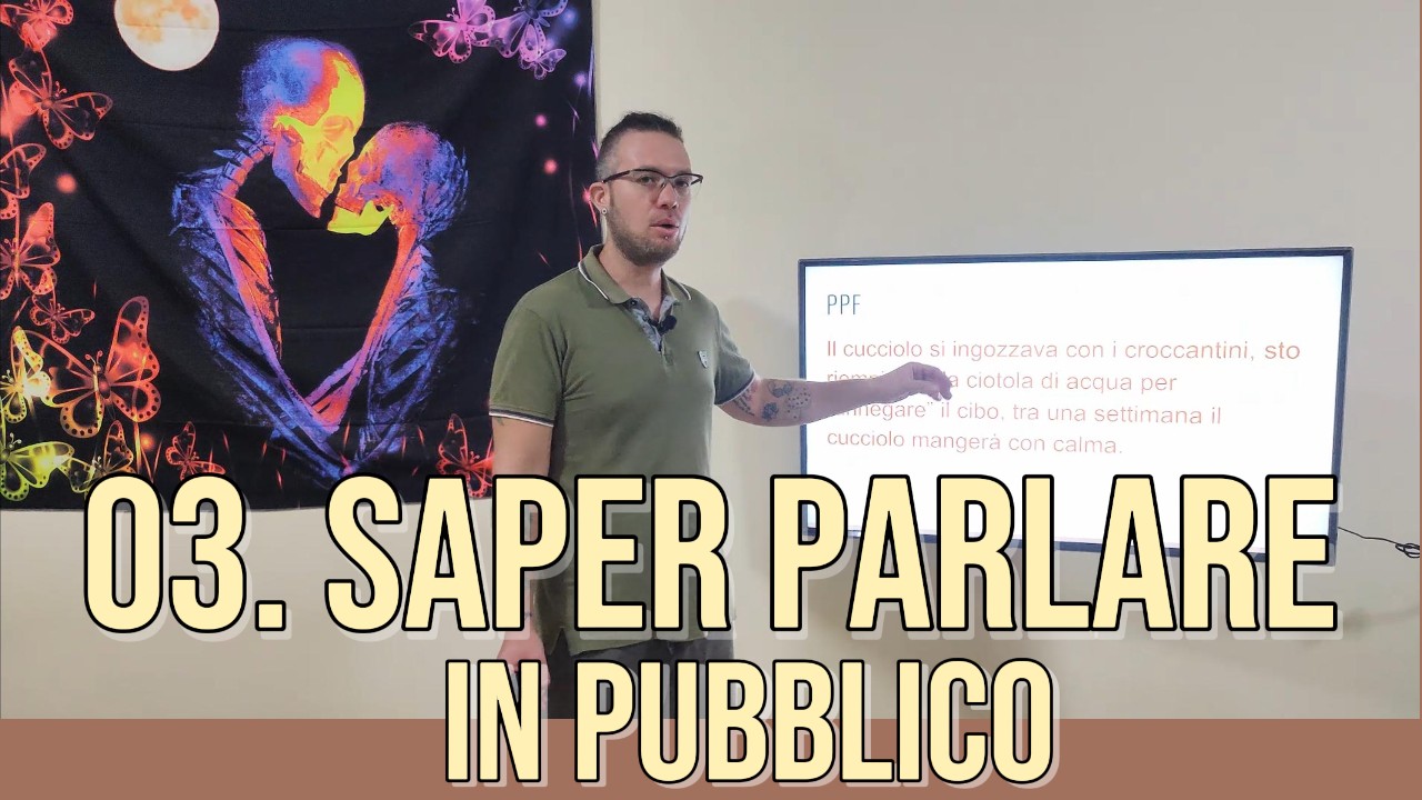 03. SAPER PARLARE IN PUBBLICO (7 lezioni)